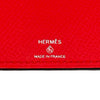 エルメス HERMES カードケース プティアッシュ レッド エプソン/リザード レディース カードケース