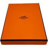 エルメス HERMES カードケース プティアッシュ レッド エプソン/リザード レディース カードケース