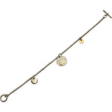 エルメス HERMES エクスリブリス ブレスレット シルバー Ag925/Au750 ジュエリー