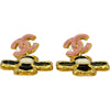 シャネル CHANEL ココマーク フラワーピアス ゴールド メタル アクセサリー