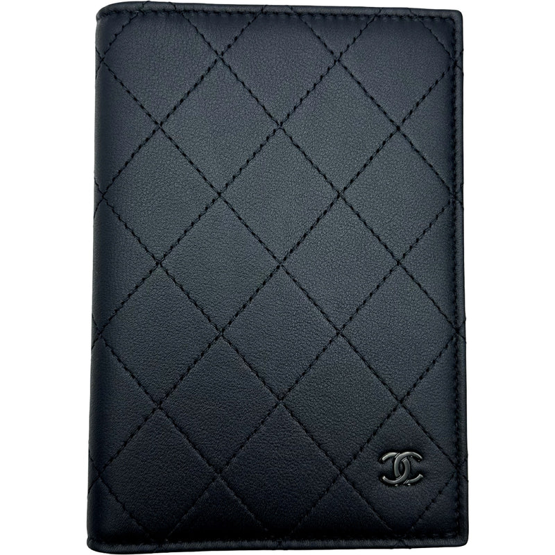 CHANELマトラッセパスケース シャネル CHANEL マトラッセ パスケース AP3821 ブラック カーフ