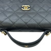シャネル CHANEL マトラッセ トップハンドルチェーンバックパック AP4406 ブラック ゴールド金具 キャビア レディース リュック・デイパック