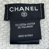シャネル CHANEL ココマーク クロシェバケットハット ホワイト コットン レディース その他ファッション雑貨