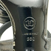 シャネル CHANEL ココマーク リボモチーフ ヒールサンダル G46192 ブラック レディース サンダル