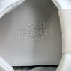 エルメス HERMES In メッシュレザーローカットスニーカー ホワイト レザー レディース スニーカー