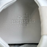 エルメス HERMES In メッシュレザーローカットスニーカー ホワイト レザー レディース スニーカー
