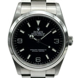 ロレックス ROLEX エクスプローラー1 114270 ブラック ステンレススチール 自動巻き メンズ 腕時計