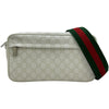 グッチ GUCCI GGミディアムクロスボディバッグ 860006 ホワイト PVC/レザー メンズ ボディバッグ