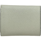 プラダ PRADA トライアングルロゴミニウォレット 2MH042 アイボリー サフィアーノレザー レディース 三つ折り財布