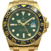 ロレックス ROLEX GMTマスター2 116718LN グリーン ゴールド 自動巻き メンズ 腕時計