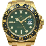 ロレックス ROLEX GMTマスター2 116718LN グリーン ゴールド 自動巻き メンズ 腕時計