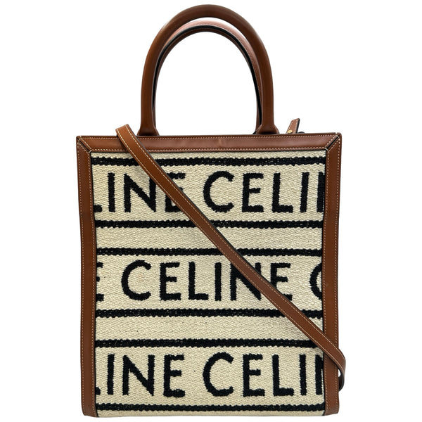 セリーヌ CELINE スモール パーティカル カバ 19208EFY ブラウン