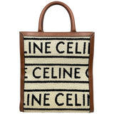 セリーヌ CELINE スモール パーティカル カバ 19208EFY ブラウン キャンバス/レザー レディース ショルダーバッグ