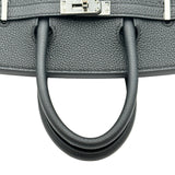 エルメス HERMES バーキン25 G刻印 ブラック シルバー金具 トゴ レディース ハンドバッグ