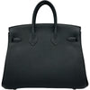 エルメス HERMES バーキン25 G刻印 ブラック シルバー金具 トゴ レディース ハンドバッグ