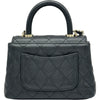 シャネル CHANEL ココハンドルチェーンクラッチ AP4244 ブラック ゴールド金具 キャビアスキン レディース ショルダーバッグ
