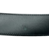 ルイ・ヴィトン LOUIS VUITTON サンチュールLVイニシャル M9808 ブラック グラフィット メンズ ベルト