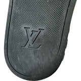 ルイ・ヴィトン LOUIS VUITTON ウォーターフロントラインミュールサンダル VS0139 ブラック PVC メンズ サンダル