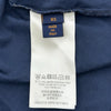 ルイ・ヴィトン LOUIS VUITTON モノグラムグラディエント半袖Tシャツ HKY46W ネイビー コットン メンズ 半袖Ｔシャツ