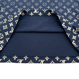 ルイ・ヴィトン LOUIS VUITTON モノグラムグラディエント半袖Tシャツ HKY46W ネイビー コットン メンズ 半袖Ｔシャツ