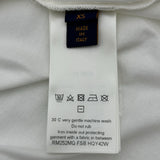 ルイ・ヴィトン LOUIS VUITTON モノグラムグラディエント半袖Tシャツ HQY42W ホワイト コットン メンズ 半袖Ｔシャツ