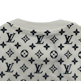 ルイ・ヴィトン LOUIS VUITTON モノグラムグラディエント半袖Tシャツ HQY42W ホワイト コットン メンズ 半袖Ｔシャツ