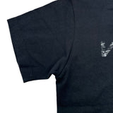 ルイ・ヴィトン LOUIS VUITTON チェーンリバースロゴ半袖Tシャツ FITS02 ブラック コットン レディース 半袖Ｔシャツ