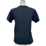 ルイ・ヴィトン LOUIS VUITTON チェーンリバースロゴ半袖Tシャツ FITS02 ブラック コットン レディース 半袖Ｔシャツ