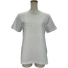 フェンディ FENDI エンボスロゴ半袖Tシャツ FS7254 ホワイト コットン レディース 半袖Ｔシャツ