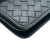 ボッテガ・ヴェネタ BOTTEGA VENETA イントレチャートチェーンショルダーバッグ ブラック レザー レディース ショルダーバッグ