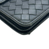ボッテガ・ヴェネタ BOTTEGA VENETA イントレチャートチェーンショルダーバッグ ブラック レザー レディース ショルダーバッグ