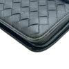 ボッテガ・ヴェネタ BOTTEGA VENETA イントレチャートチェーンショルダーバッグ ブラック レザー レディース ショルダーバッグ