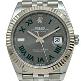 ロレックス ROLEX デイトジャスト41 126334 スレート ホワイトゴールド/ステンレススチール 自動巻き メンズ 腕時計