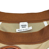 エルメス HERMES Panoplie Tout Cuir ツイルレーヌワンピース 4E2825DV ベージュ シルク レディース ワンピース