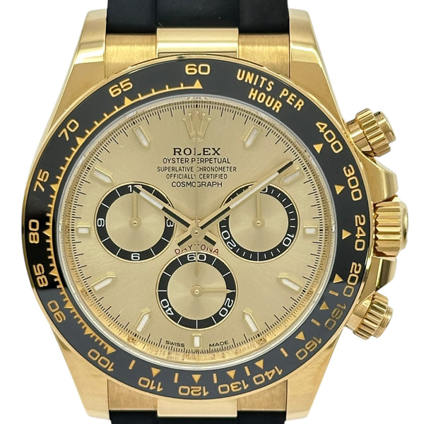 【稼働 訳あり】ブローバ 腕時計 デイト 自動巻き 純正ベルト ゴールド 高級◎ ロレックス ROLEX デイトナ 126518LN ゴールド ゴールド 自動巻き
