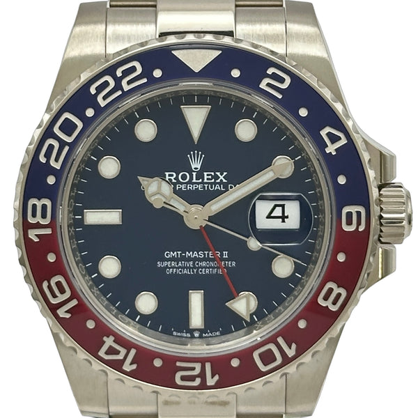 自動巻き 腕時計 本体 メンズGMTマスター2 ロレックス ROLEX GMTマスター2 126719BLRO ブルー ホワイトゴールド