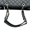 シャネル CHANEL GSTトートバッグ A50995 16番台 ブラック シルバー金具 キャビアスキン レディース トートバッグ