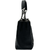 シャネル CHANEL GSTトートバッグ A50995 16番台 ブラック シルバー金具 キャビアスキン レディース トートバッグ