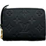 ルイ・ヴィトン LOUIS VUITTON ジッピーコインパース M60574 ブラック アンプラント レディース コインケース