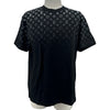 ルイ・ヴィトン LOUIS VUITTON モノグラムグラディエント半袖Tシャツ HQY42W ブラック コットン メンズ 半袖Ｔシャツ