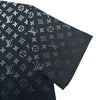 ルイ・ヴィトン LOUIS VUITTON モノグラムグラディエント半袖Tシャツ HQY42W ブラック コットン メンズ 半袖Ｔシャツ