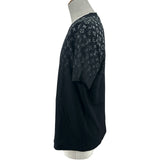 ルイ・ヴィトン LOUIS VUITTON モノグラムグラディエント半袖Tシャツ HQY42W ブラック コットン メンズ 半袖Ｔシャツ