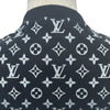 ルイ・ヴィトン LOUIS VUITTON モノグラムグラディエント半袖Tシャツ HQY42W ブラック コットン メンズ 半袖Ｔシャツ