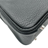 エルメス HERMES リンディミニ G刻印 ブラック シルバー金具 トリヨン レディース ショルダーバッグ