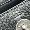 エルメス HERMES リンディミニ G刻印 ブラック シルバー金具 トリヨン レディース ショルダーバッグ