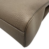 エルメス HERMES ケリーアッカドGM G刻印 エトゥープ シルバー金具 トゴ レディース ショルダーバッグ