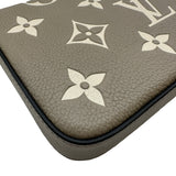 ルイ・ヴィトン LOUIS VUITTON ポシェット・フェリシー M82610 グレージュ モノグラム・アンプラント レディース ショルダーバッグ