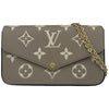 ルイ・ヴィトン LOUIS VUITTON ポシェット・フェリシー M82610 グレージュ モノグラム・アンプラント レディース ショルダーバッグ