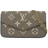 ルイ・ヴィトン LOUIS VUITTON ポシェット・フェリシー M82610 グレージュ モノグラム・アンプラント レディース ショルダーバッグ