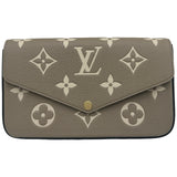 ルイ・ヴィトン LOUIS VUITTON ポシェット・フェリシー M82610 グレージュ モノグラム・アンプラント レディース ショルダーバッグ